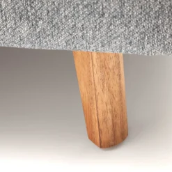 Doppelbett Estee 180x200cm - grau/eiche