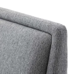 Doppelbett Estee 180x200cm - grau/schwarz