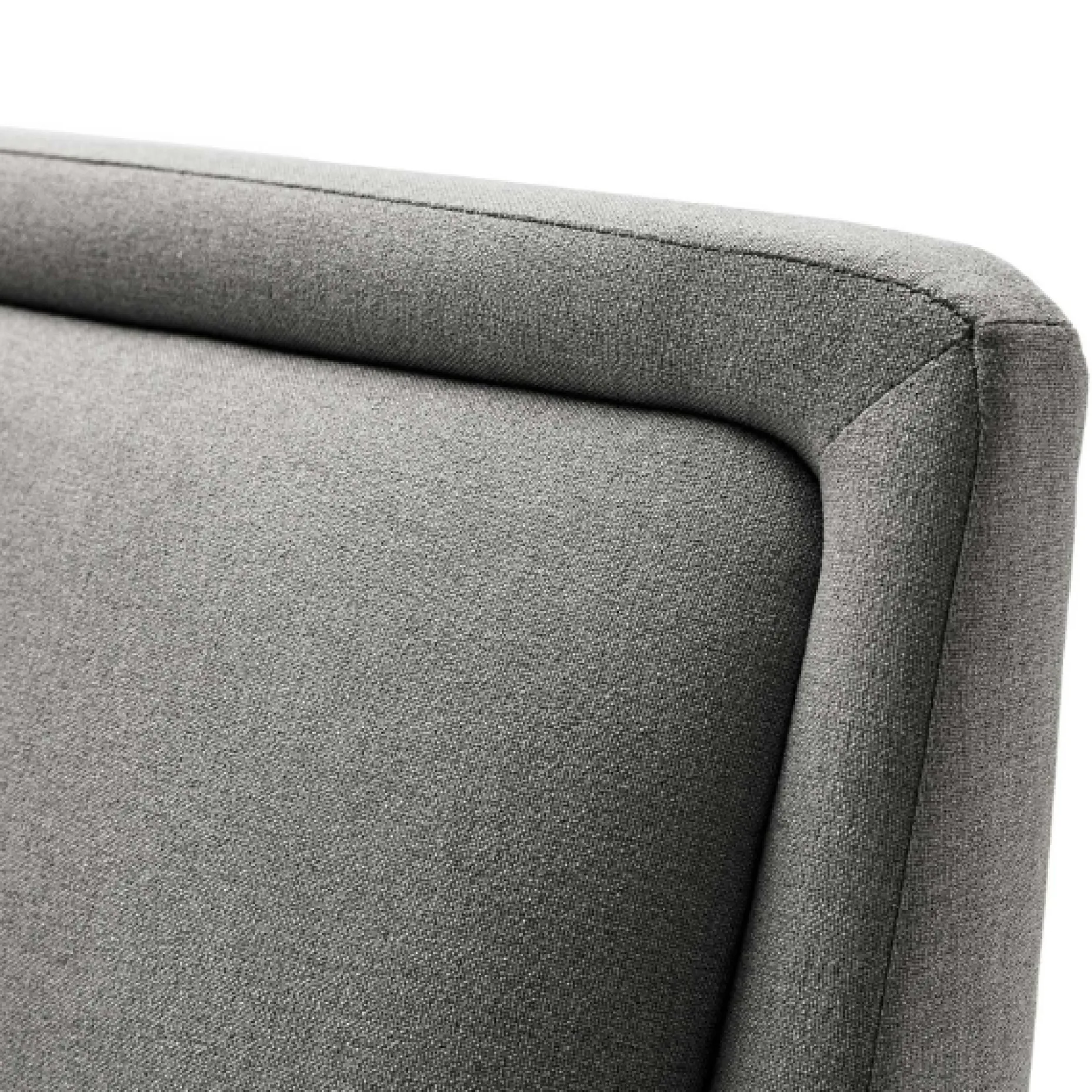 Doppelbett Estee 160x200cm - hellgrau/schwarz