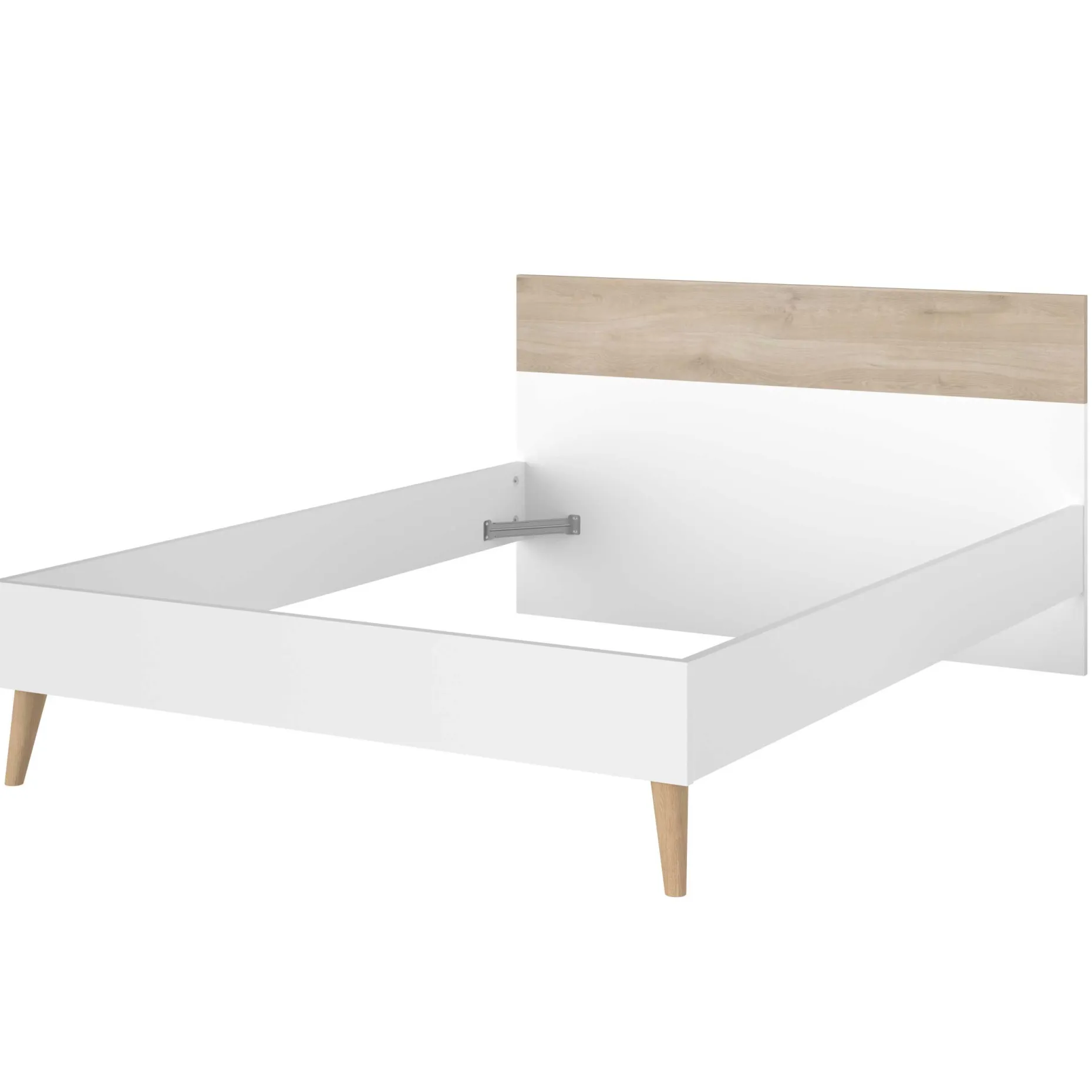 Doppelbett Hardy 160x200 - Molke/Eiche