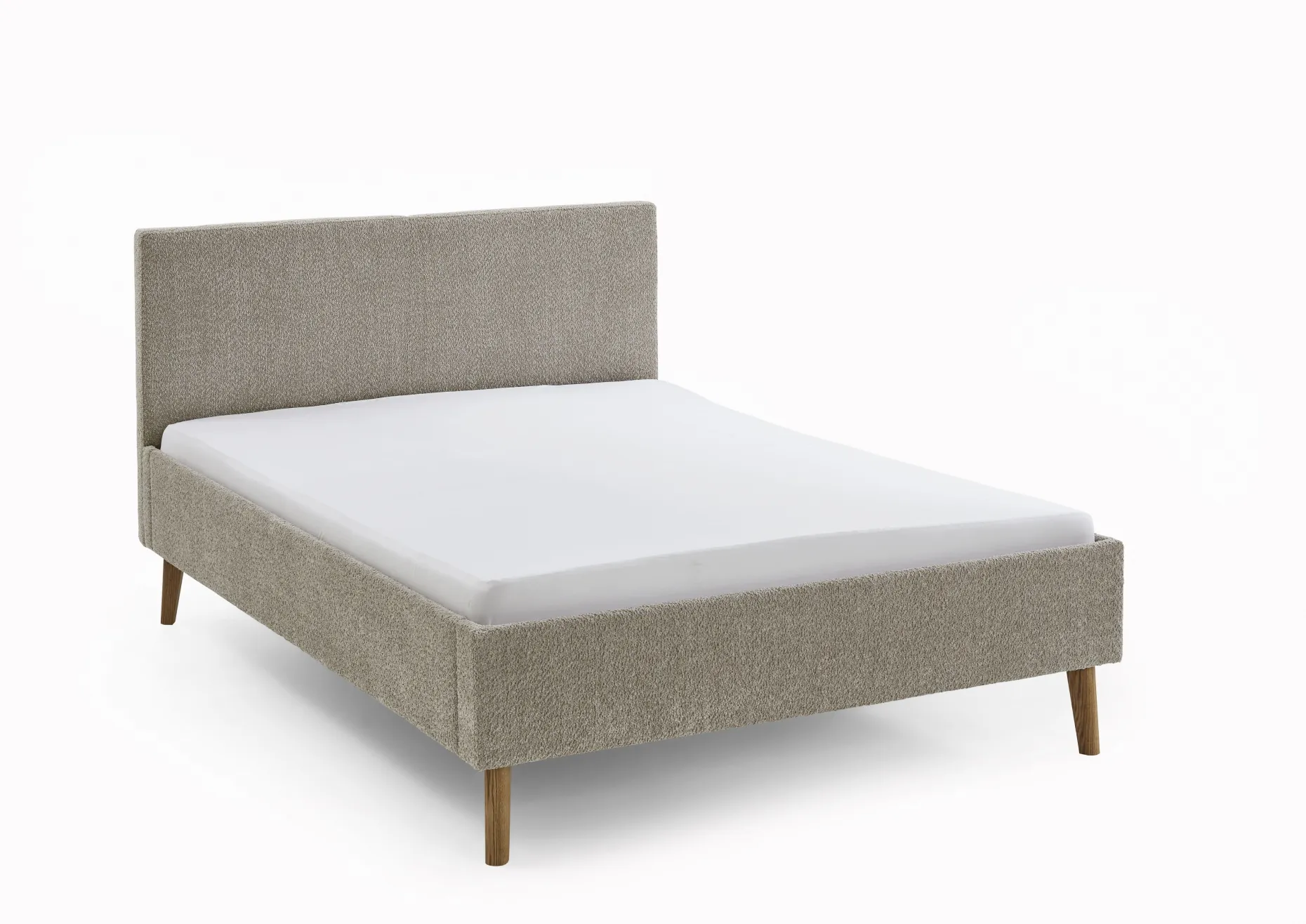 Doppelbett Kreta | 140 x 200 cm | Design Taupe