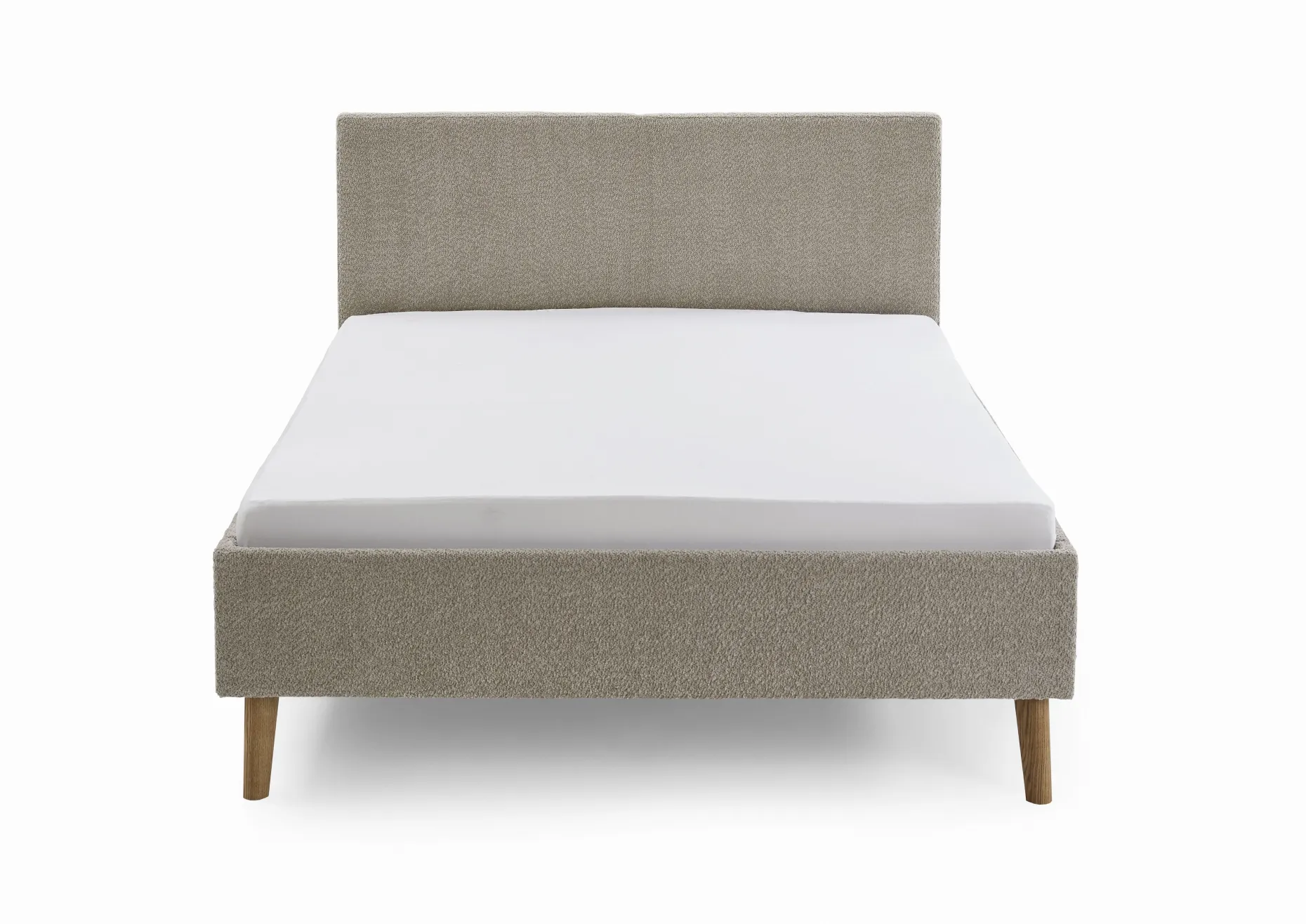 Doppelbett Kreta | 140 x 200 cm | Design Taupe