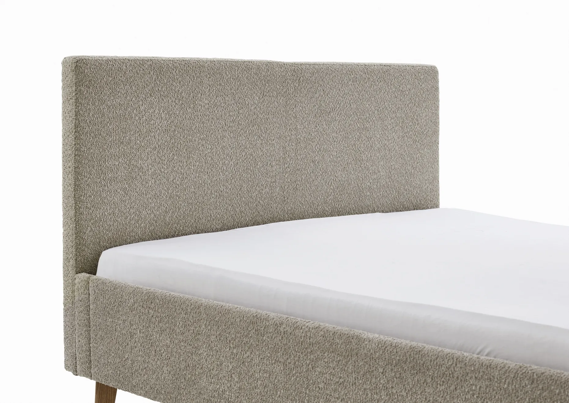 Doppelbett Kreta | 140 x 200 cm | Design Taupe