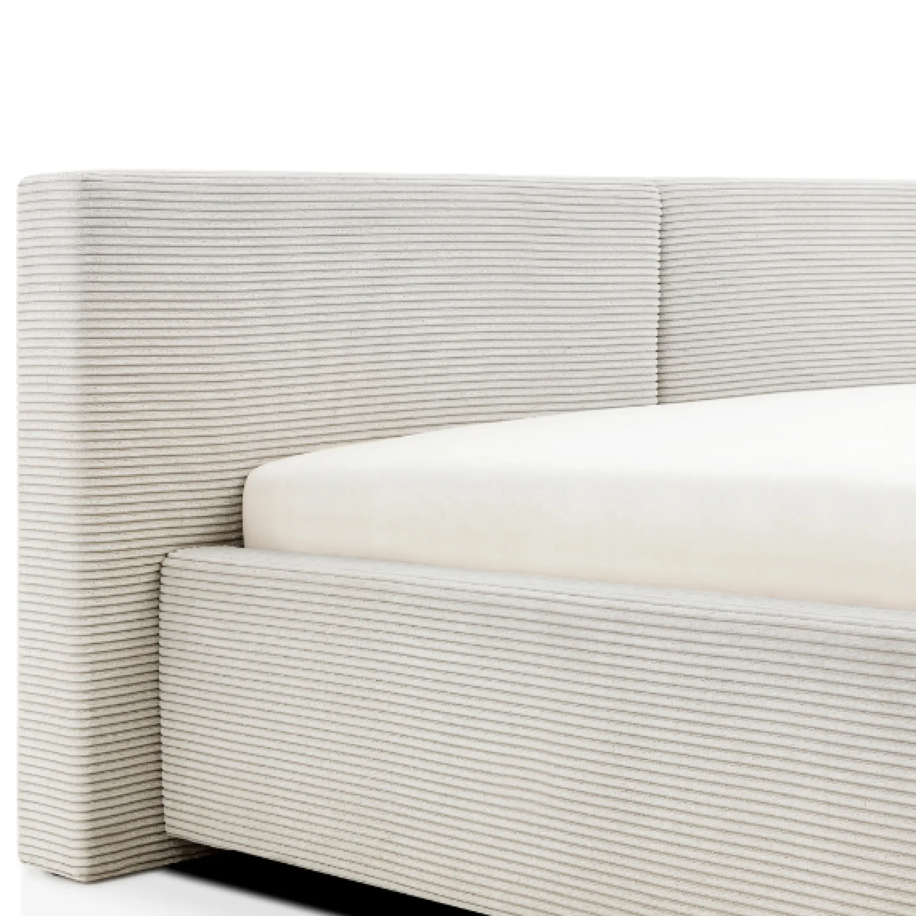 Doppelbett Kubrik | 140 x 200 cm | Beige