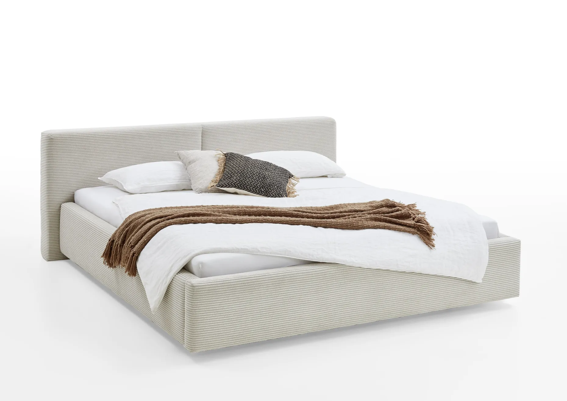 Doppelbett Kubrik | 160 x 200 cm | Beige