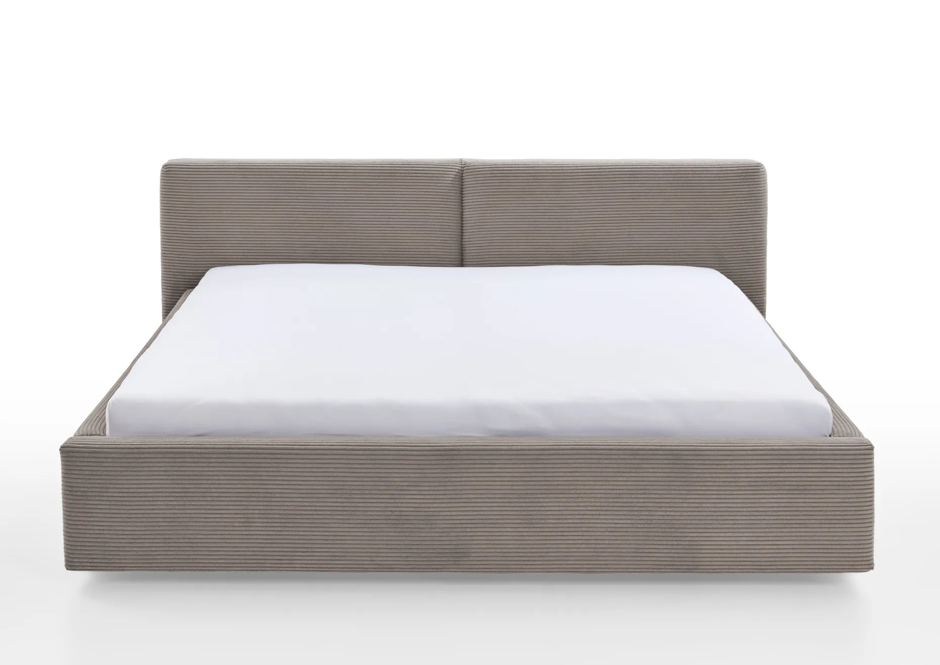 Doppelbett Kubrik | 160 x 200 cm | Taupe