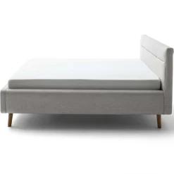 Doppelbett Laika 180x200cm mit Stauraum - grau