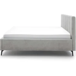 Doppelbett Lizzie 180x200cm mit Stauraum - grau