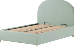 Doppelbett Maeva - 140x200cm - mit Stauraum - grün