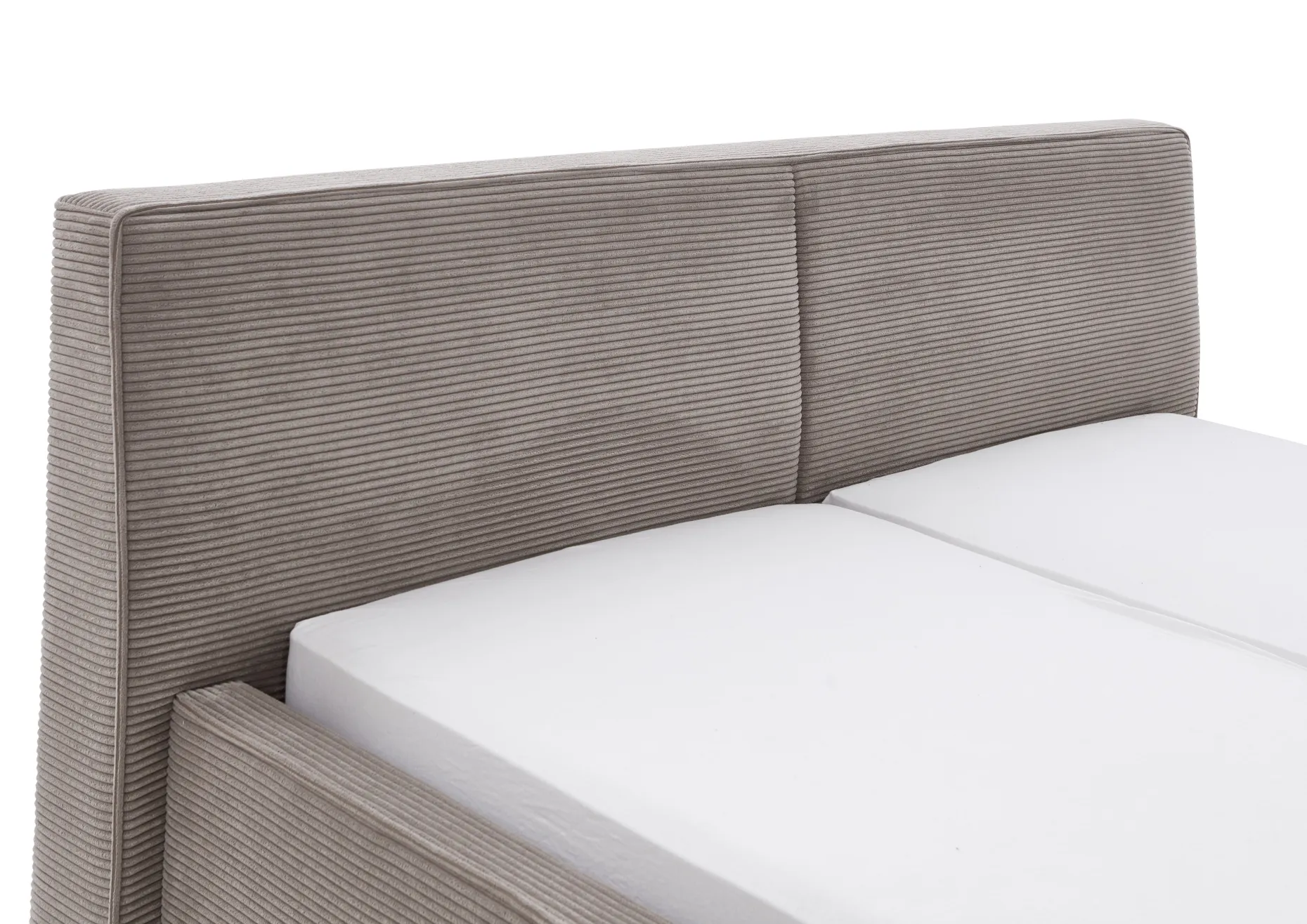 Doppelbett Mitoma | 160 x 200 cm | Design Taupe
