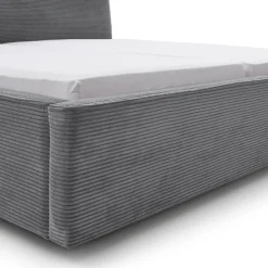 Doppelbett Mitoma | 180 x 200 cm | Design Grau