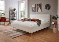 Doppelbett Nielsen | 180 x 200 cm | Beige