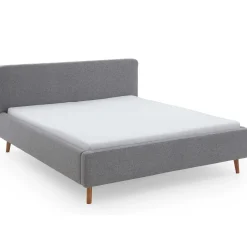 Doppelbett Nielsen | 160 x 200 cm | Grau