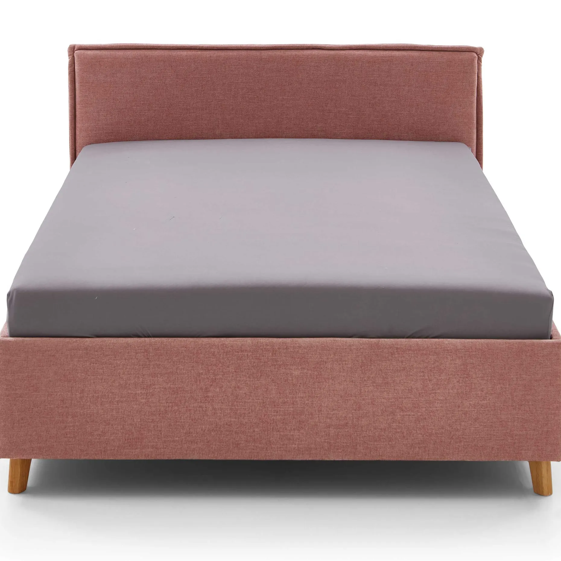 Doppelbett Ollie | 140 x 200 cm | Rosa Design