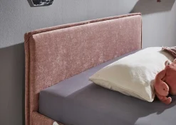 Doppelbett Ollie | 140 x 200 cm | Rosa Design