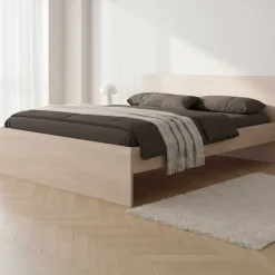 Doppelbett Ponte 160x200cm - Eiche Dekor