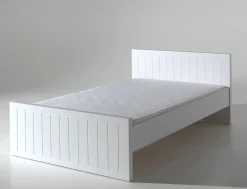 Doppelbett Robin 120x200cm - weiß