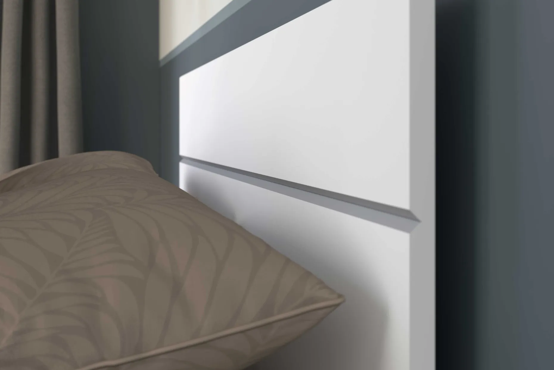 Doppelbett Sole Mio 160x200 - weiß