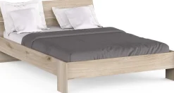 CBA Doppelbett Spectre - 140x190/200cm - Eiche Dekor