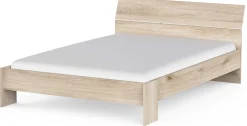 CBA Doppelbett Spectre - 140x190/200cm - Eiche Dekor