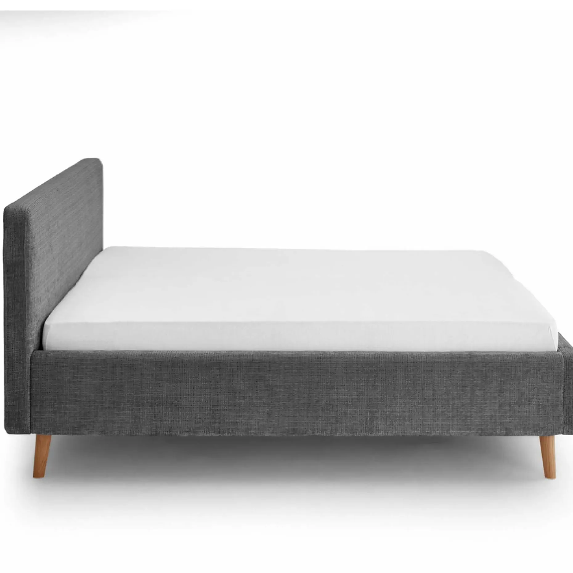 Doppelbett Younes 180x200cm - anthrazit