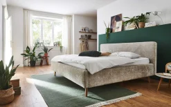 Doppelbett Younes 160x200cm - beige