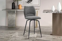 Rousseau Drehbarer Barhocker Lara | 48 x 56 x 103 cm | Design