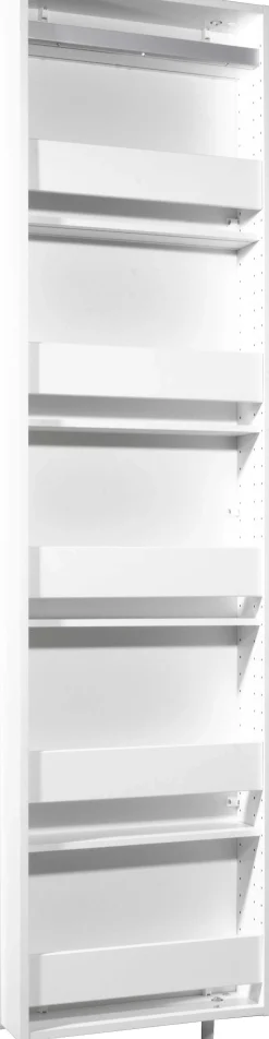 Drehbarer Schuh- und Lagerschrank Larsen - weiß