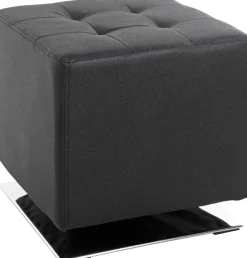 Haku Drehhocker mit Chromfuß | | 90 kg Belastbarkeit