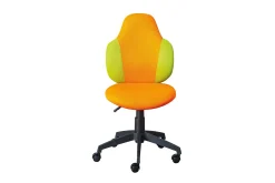 Kinder Interlink Drehstuhl Jessie - orange/grün