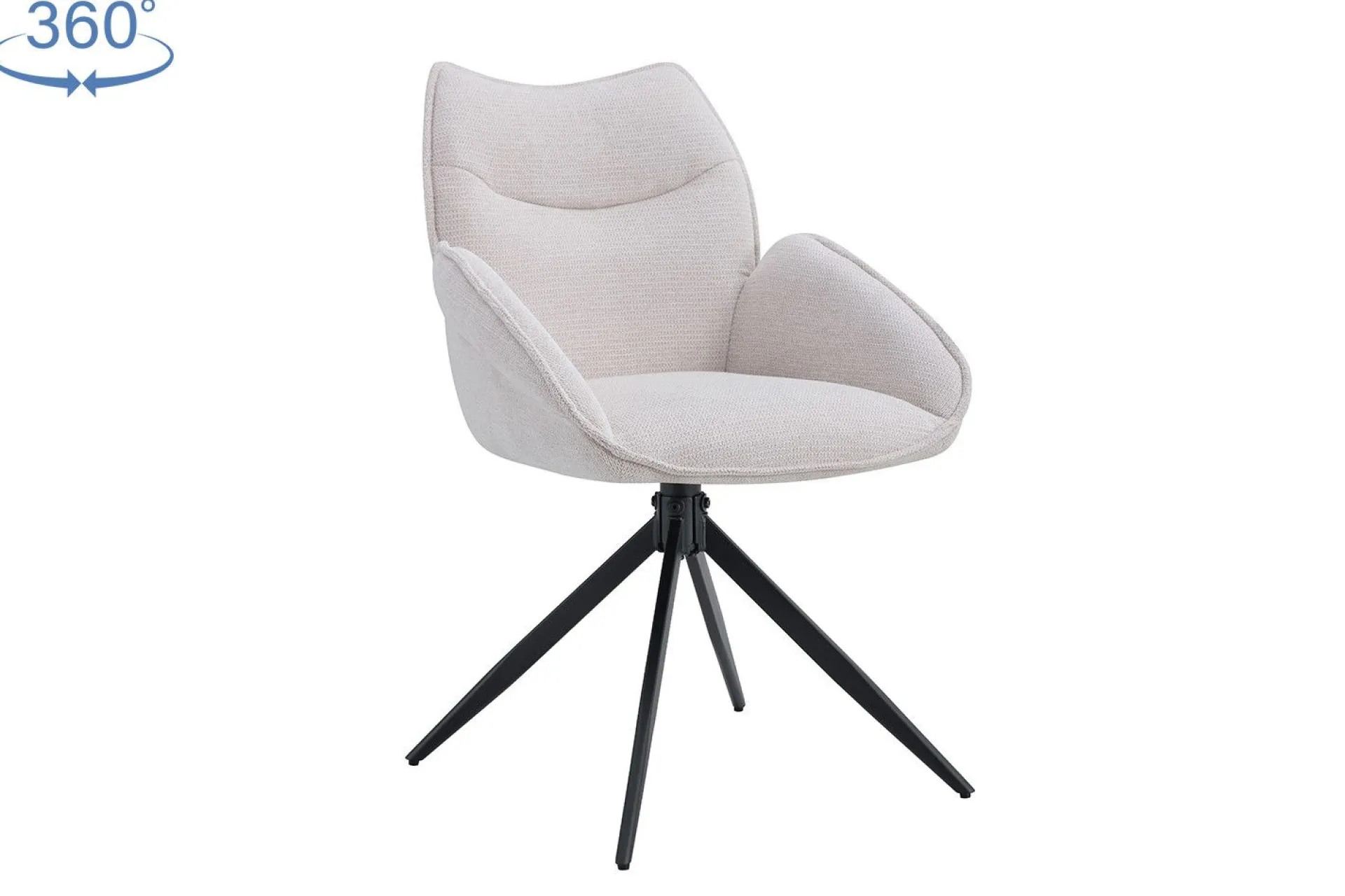 Rousseau Drehstuhl Mahi | 60 x 66 x 90 cm |