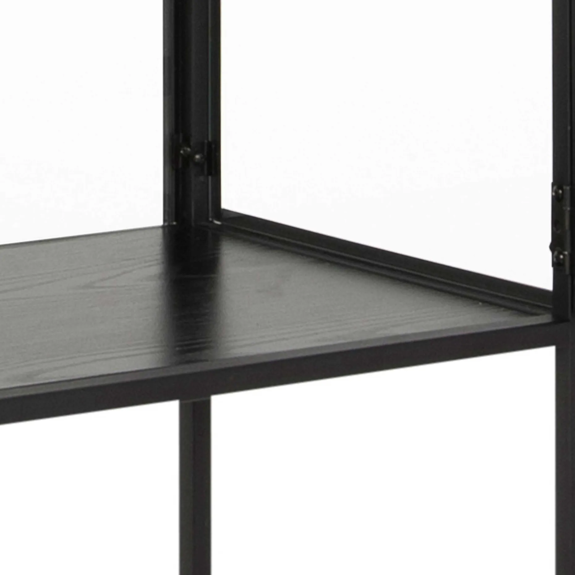 Dresser Dover 185cm 2 Türen - schwarz