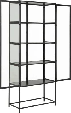 Dresser Dover 185cm 2 Türen - schwarz