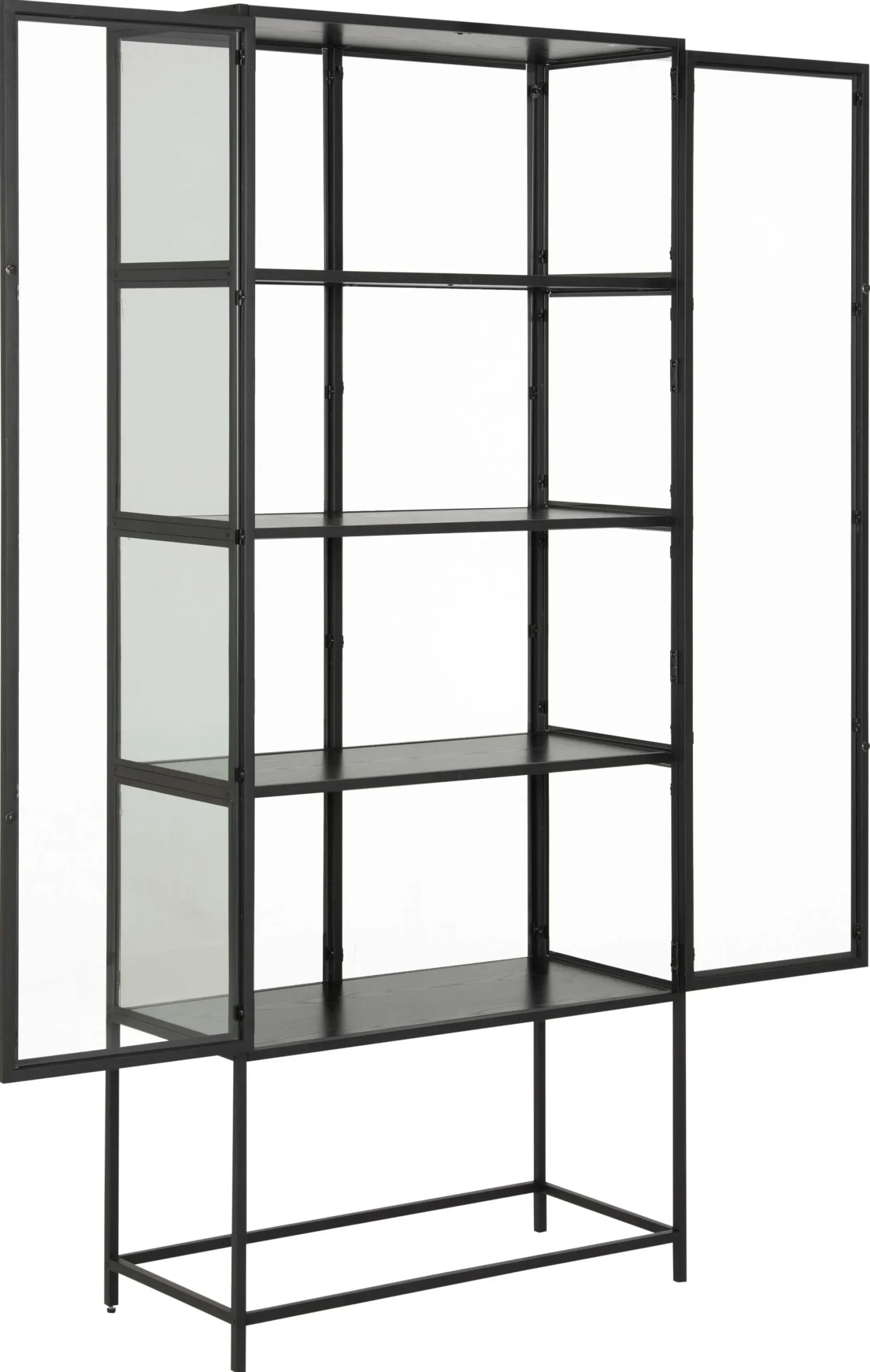 Dresser Dover 185cm 2 Türen - schwarz
