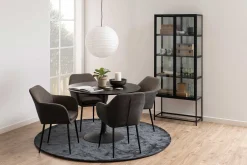 Dresser Dover 185cm 2 Türen - schwarz