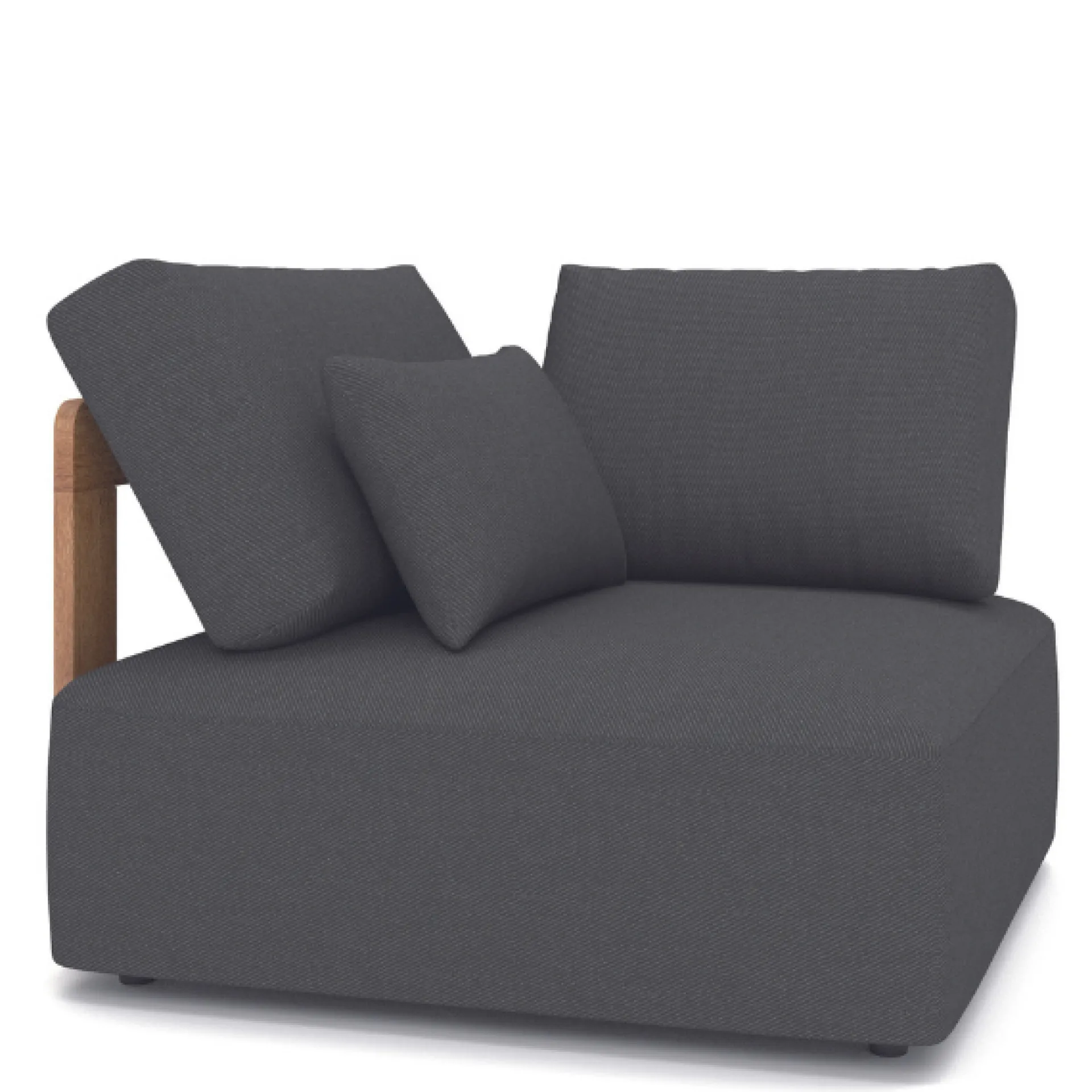 Gescova Eckbank Raphael Gartenbank 100x100x58 cm Textileen