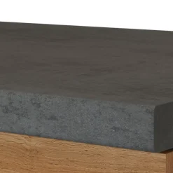 Held Eckkleiderschrank Sorrella 110cm 1 Tür - Eiche/Beton