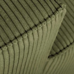 PGS Ecksofa Josh rechts - mit Stauraum - khaki rib velvet