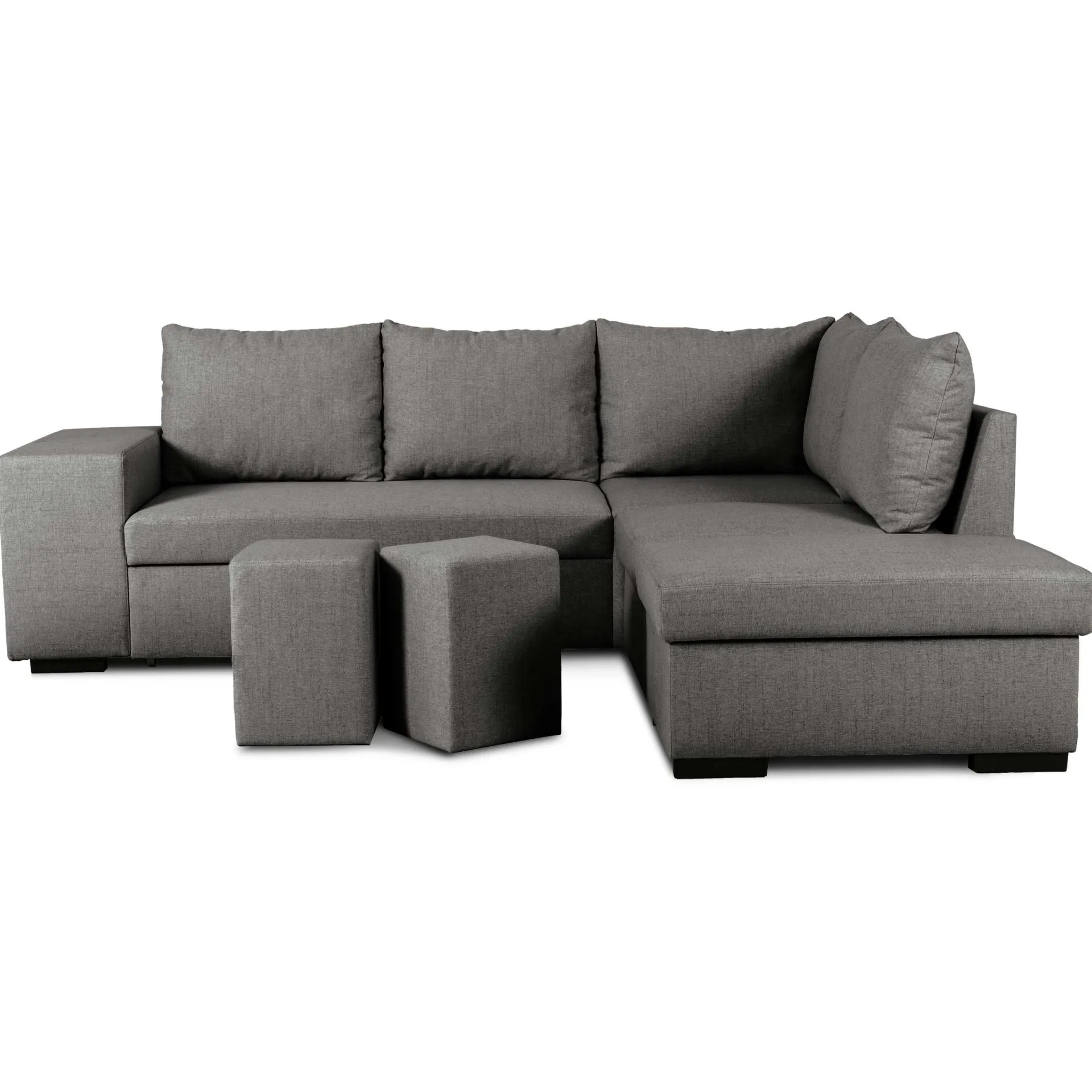 PGS Ecksofa Mitchell rechts - mit Stauraum -