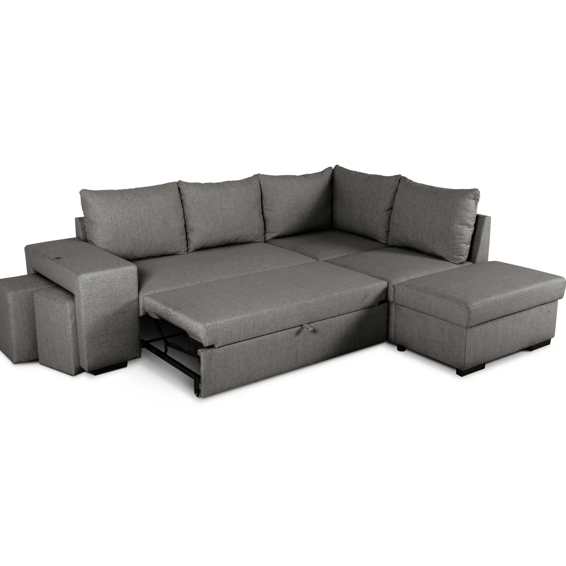 PGS Ecksofa Mitchell rechts - mit Stauraum -