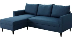 PGS Ecksofa Tweety links - 192x137x82cm - marineer Stoff