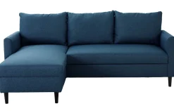 PGS Ecksofa Tweety links - 192x137x82cm - marineer Stoff