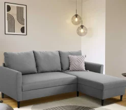 PGS Ecksofa Tweety rechts - 192x137x82cm - er Stoff
