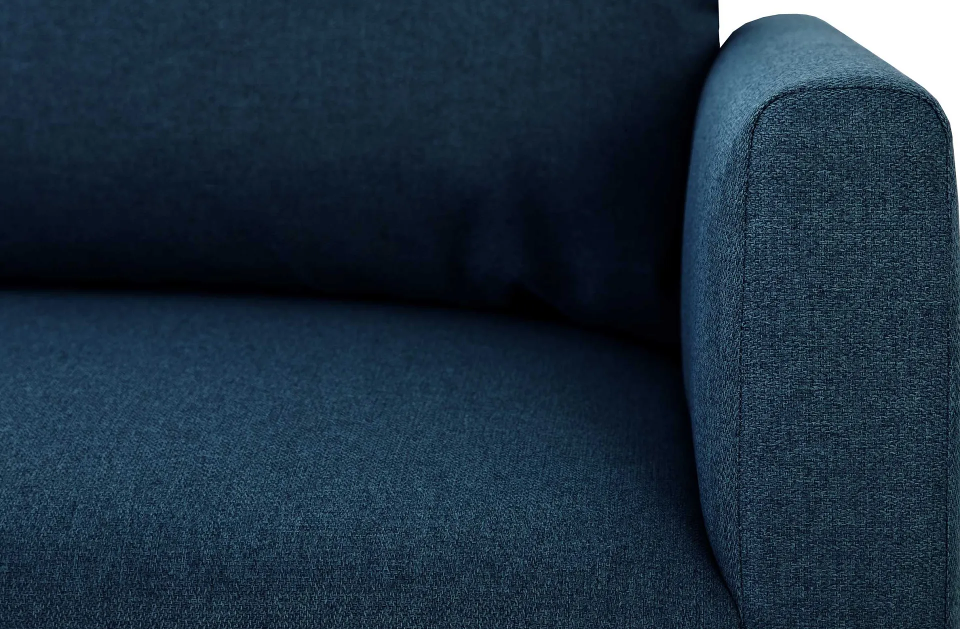 PGS Ecksofa Tweety rechts - 192x137x82cm - Stoff navy