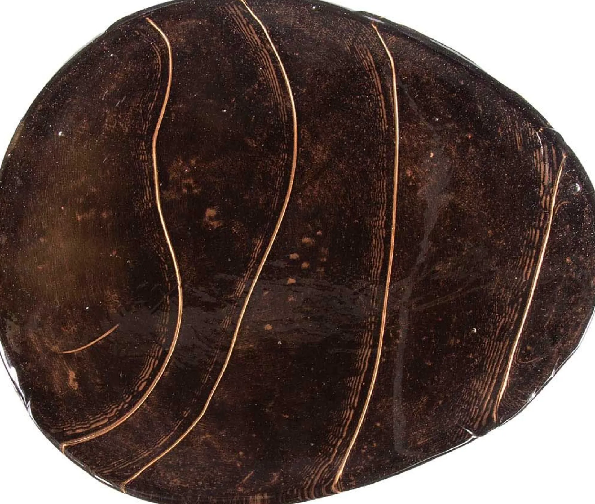 Emob Eclipse L Beistelltisch Ant. : Gezogene Glasplatte