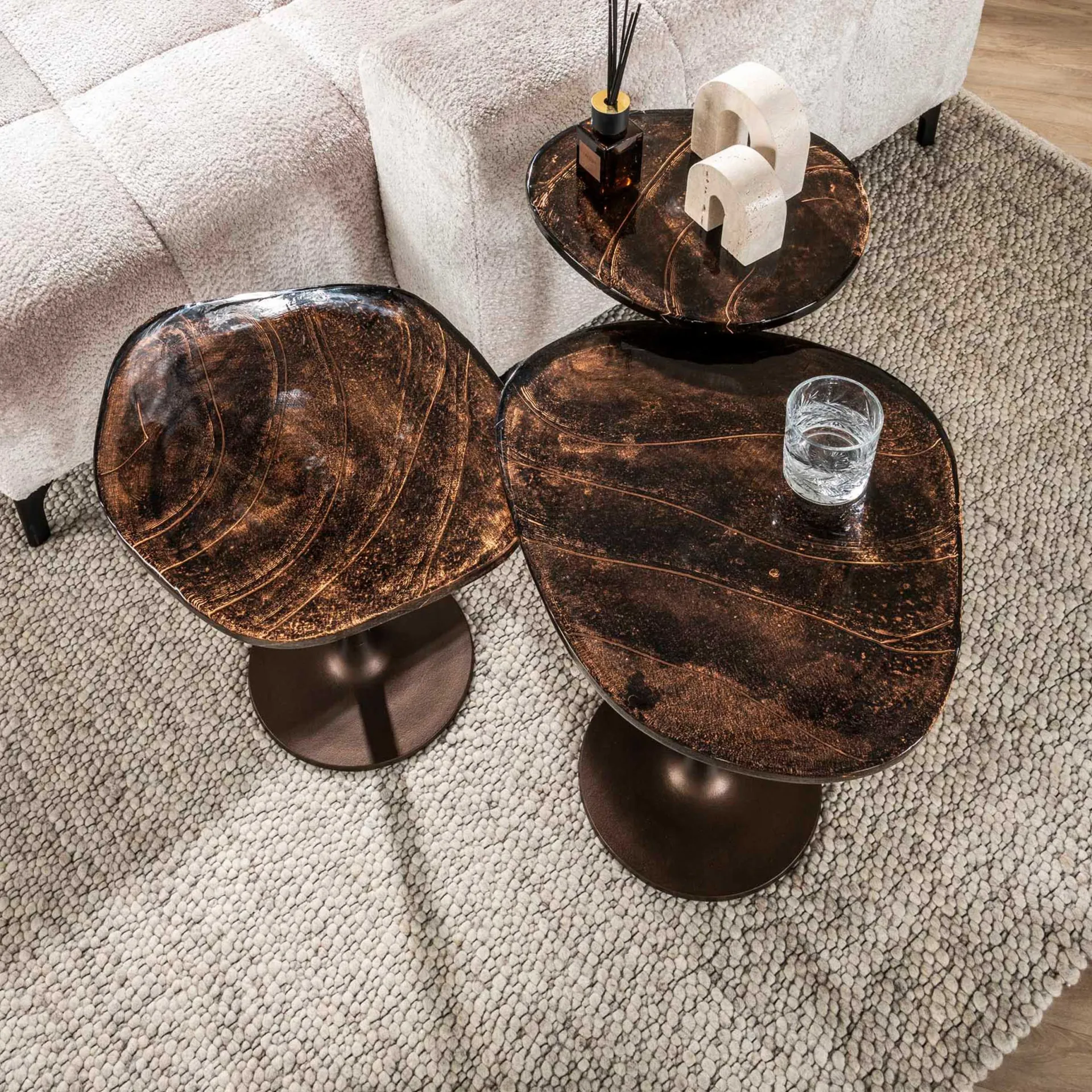 Emob Eclipse M Beistelltisch - Antik-