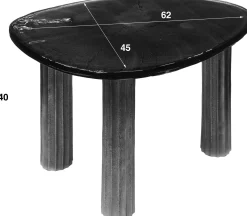 Emob Eclipse M Couchtisch in Antik