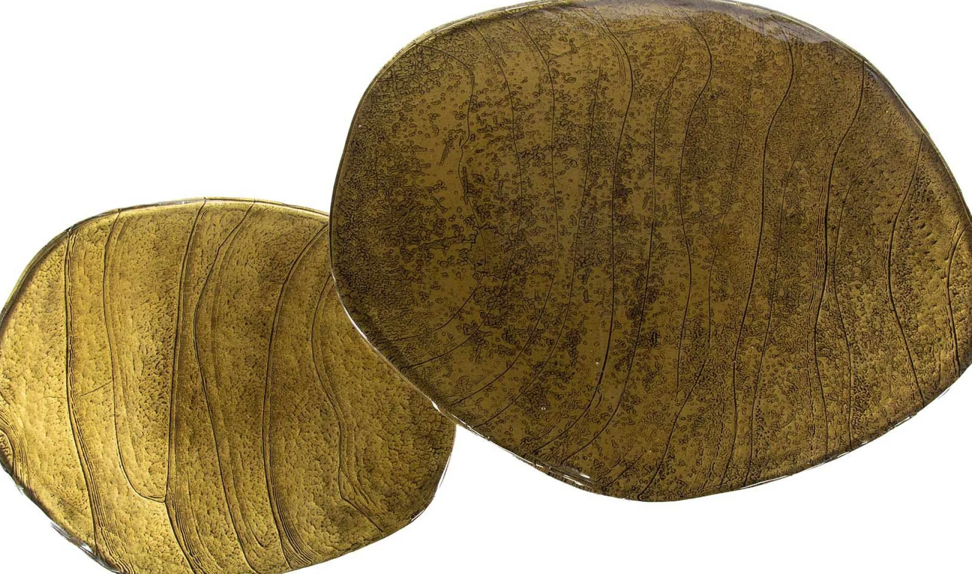 Emob Eclipse Set/2 Couchtische Antique