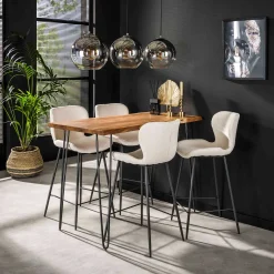 Emob Eddard Bartisch 130x70 cm-massive Akazie