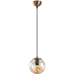 Emob Efe Kronleuchter | Höhenverstellbar | Gelb, Vintage